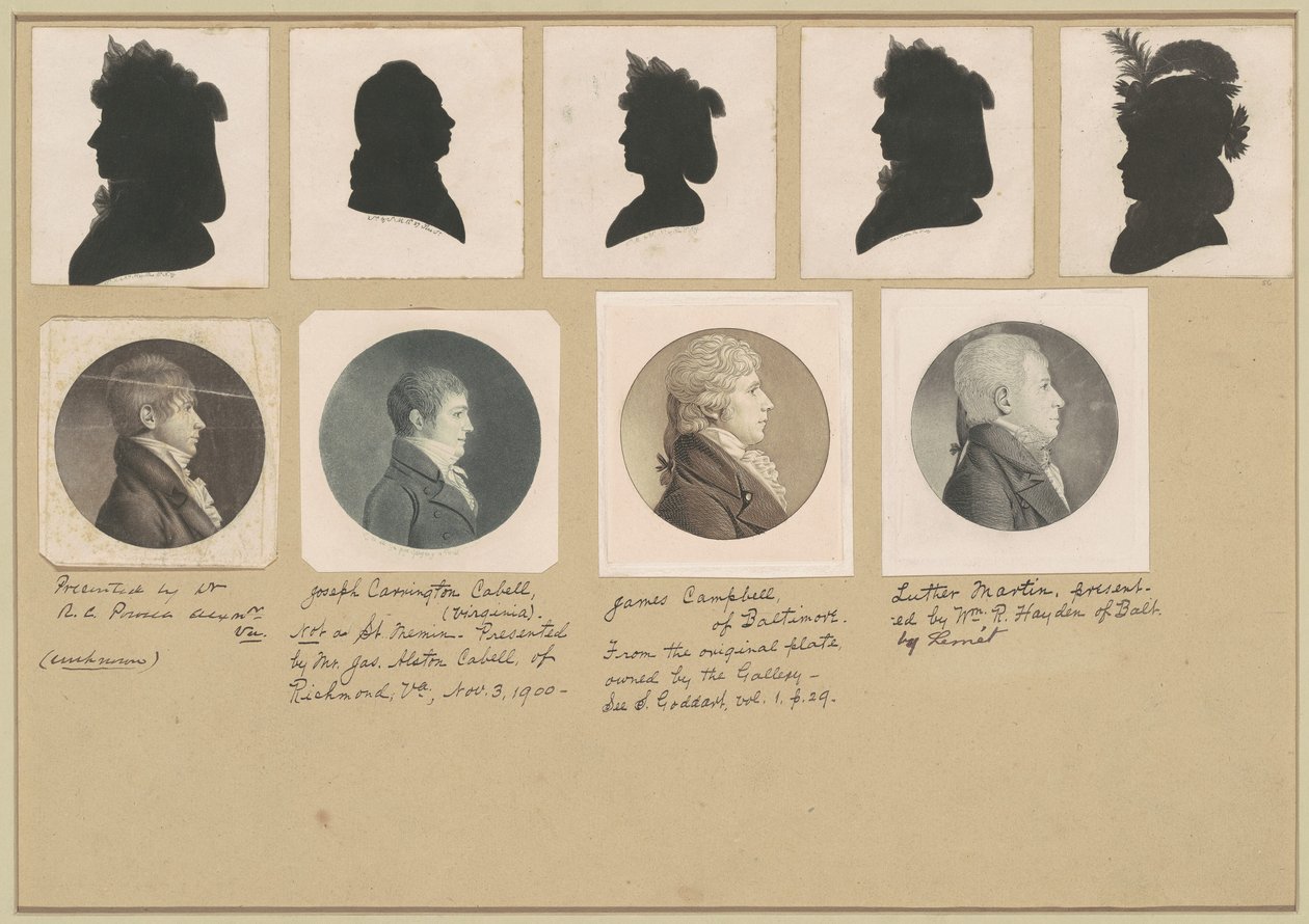 Collection Saint-Mémin, Groupe 56 - Charles B. J. Févret de Saint Mémin