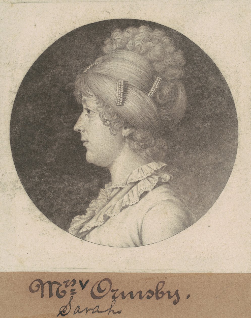 Sarah Mahon Ormsby - Charles B. J. Févret de Saint Mémin