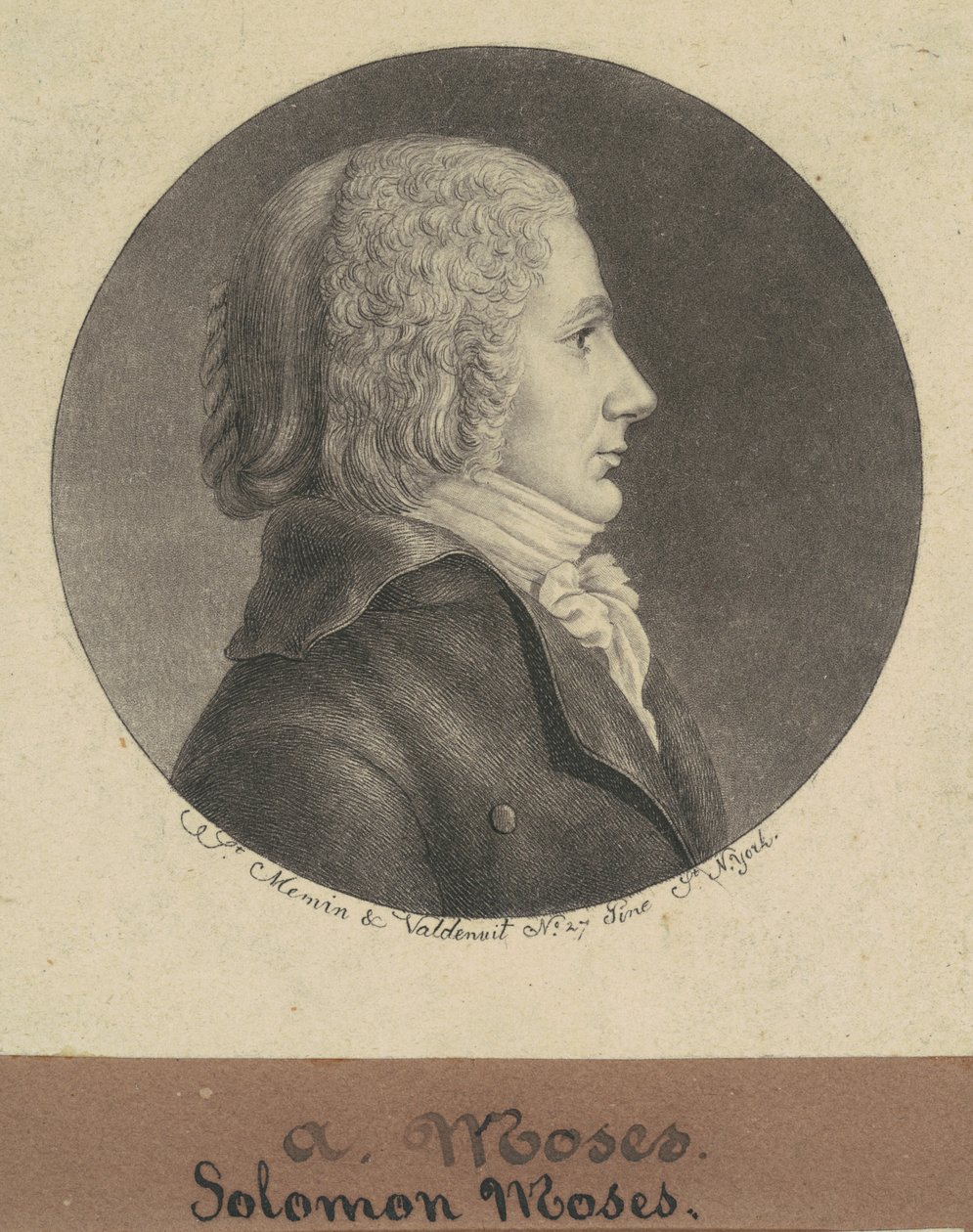 Solomon Moses - Charles B. J. Févret de Saint Mémin