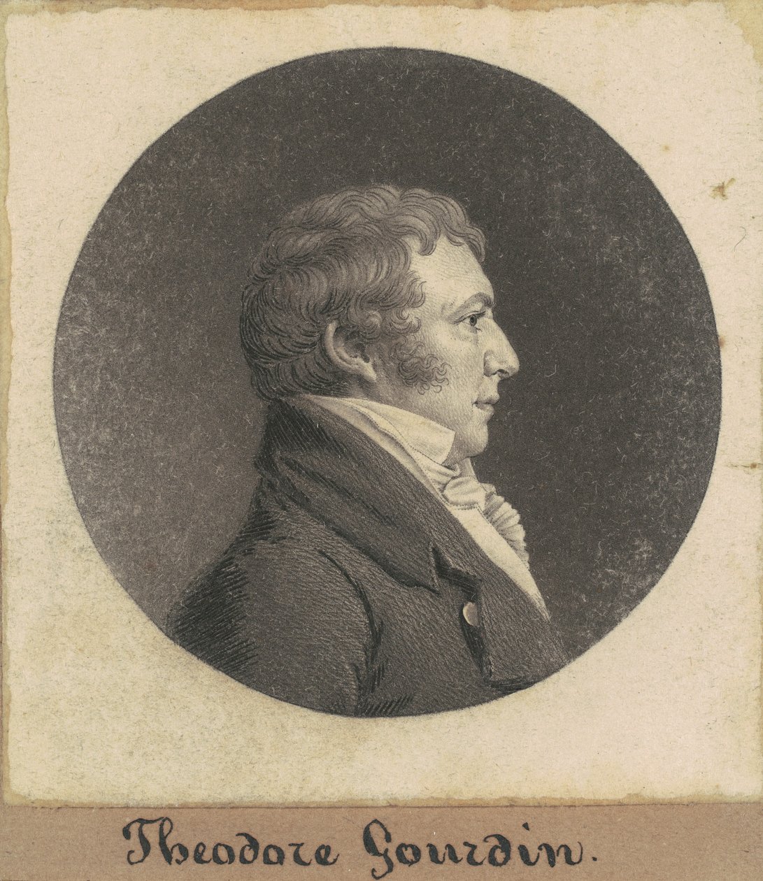 Théodore Gourdin - Charles B. J. Févret de Saint Mémin