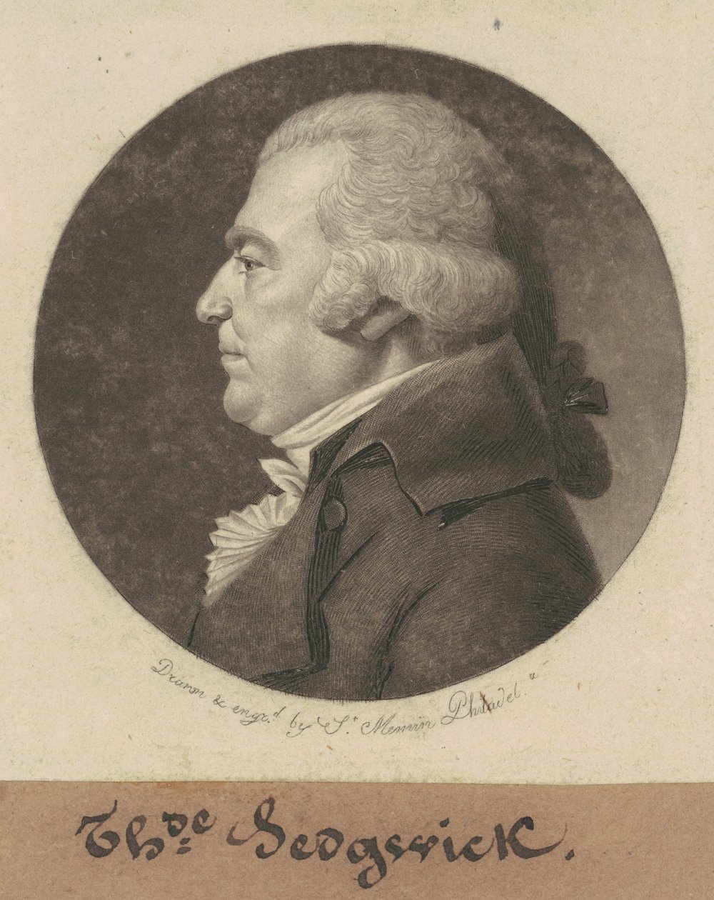 Theodore Sedgwick - Charles B. J. Févret de Saint Mémin