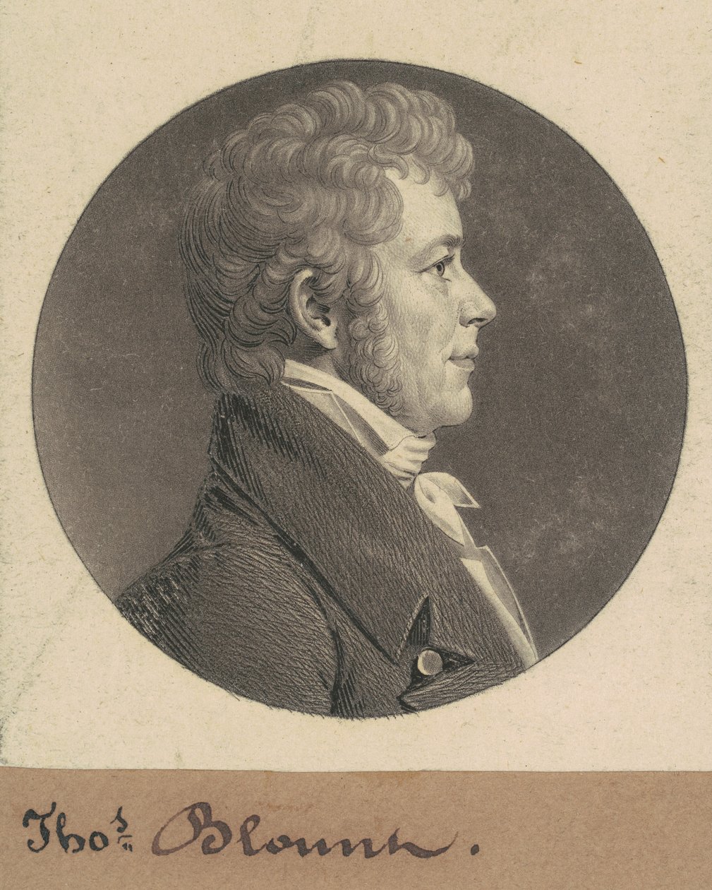 Thomas Blount - Charles B. J. Févret de Saint Mémin