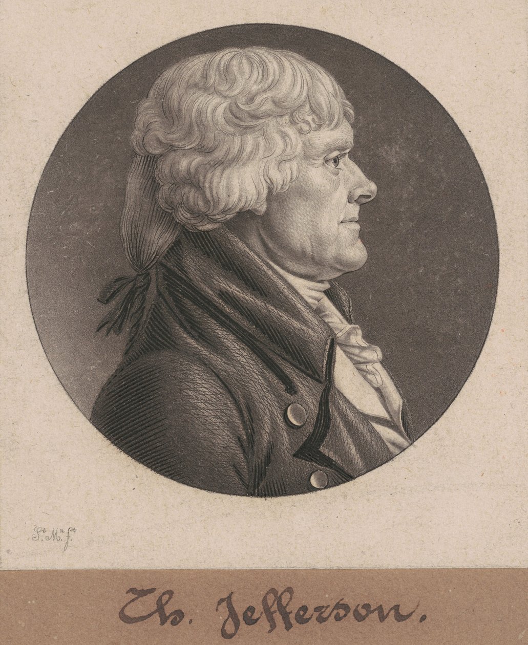 Thomas Jefferson - Charles B. J. Févret de Saint Mémin