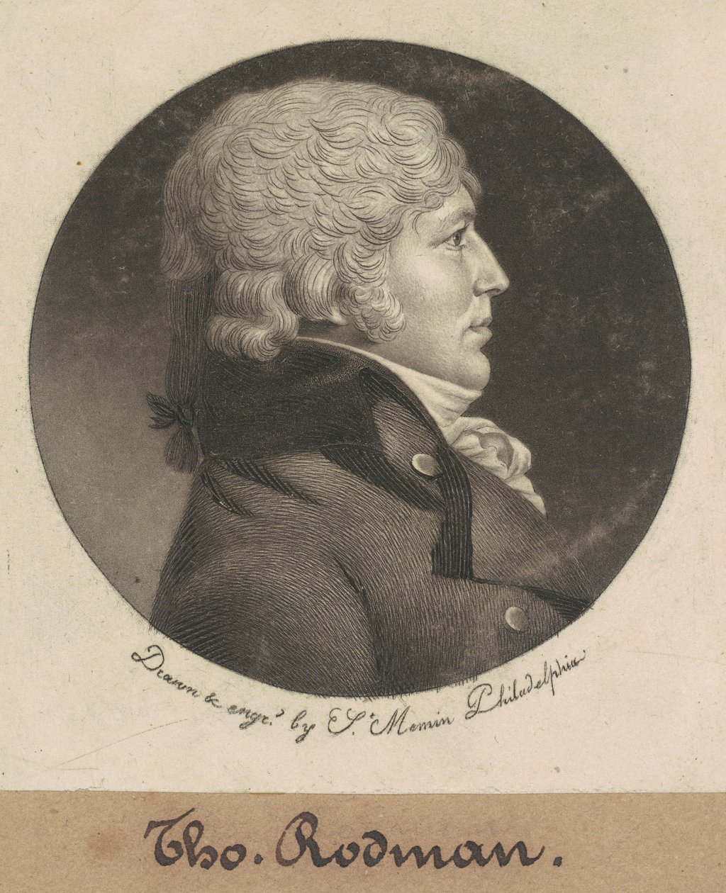 Thomas Rodman - Charles B. J. Févret de Saint Mémin