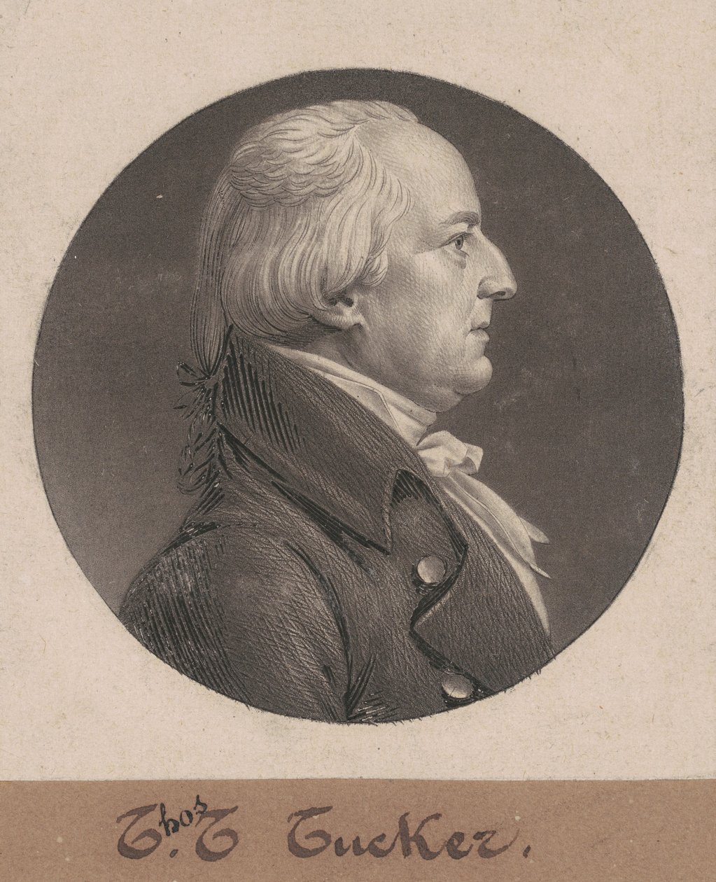 Thomas Tudor Tucker - Charles B. J. Févret de Saint Mémin