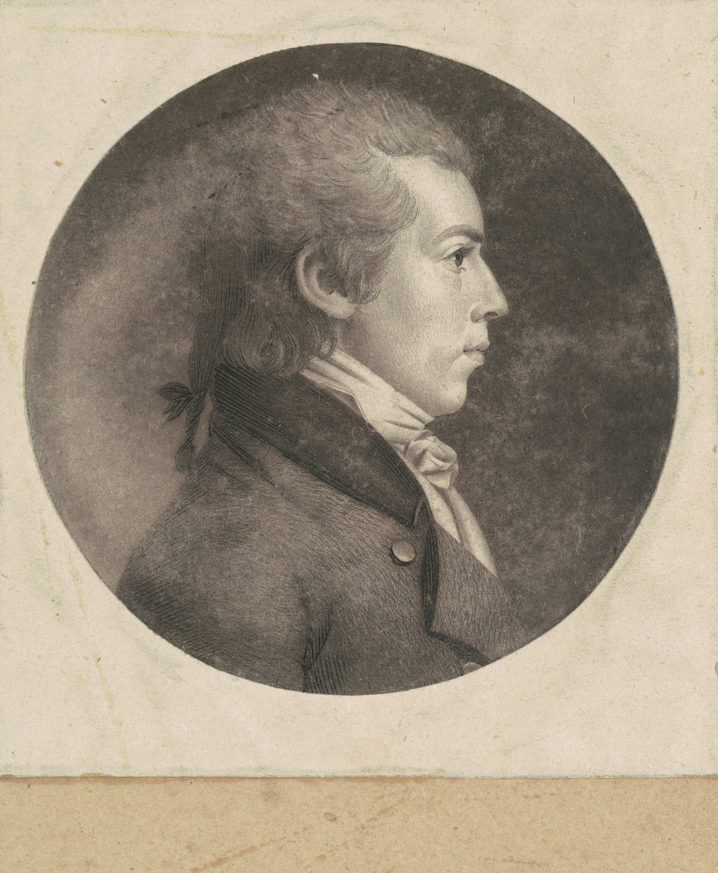 Homme Non Identifié - Charles B. J. Févret de Saint Mémin
