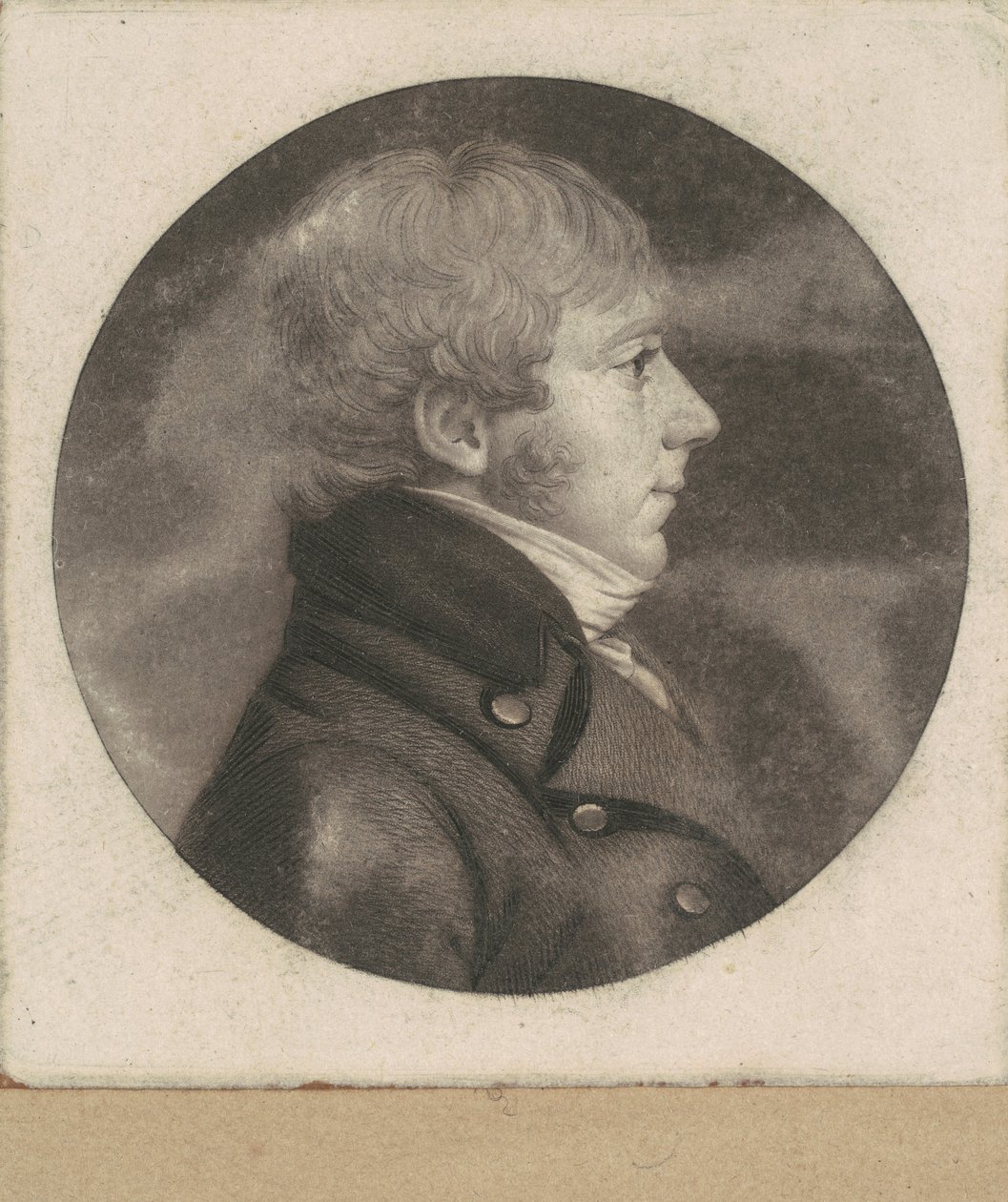 Homme Non Identifié - Charles B. J. Févret de Saint Mémin