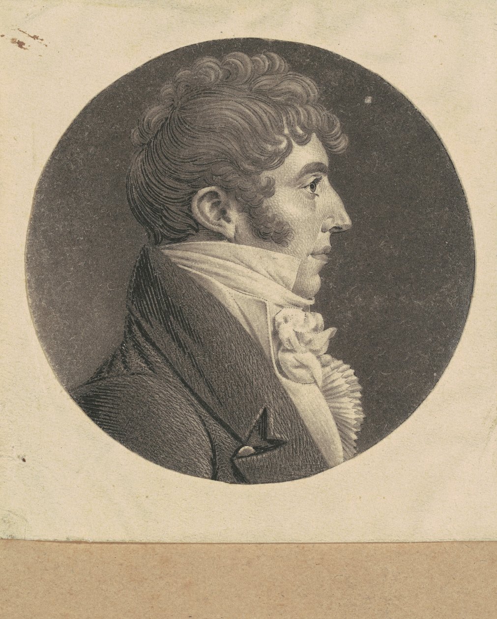 Homme Non Identifié - Charles B. J. Févret de Saint Mémin