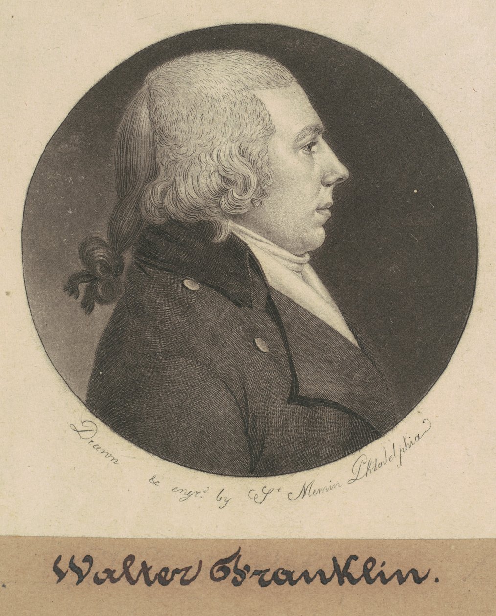 Walter Franklin - Charles B. J. Févret de Saint Mémin
