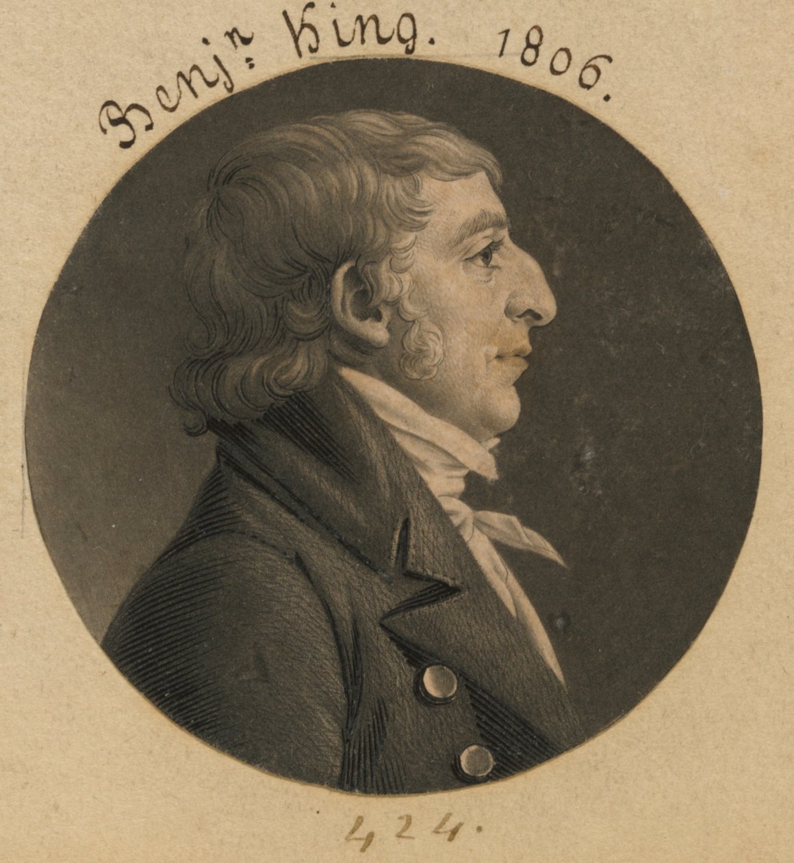 Benjamin King - Charles Balthazar Julien Févret de Saint-Mémin
