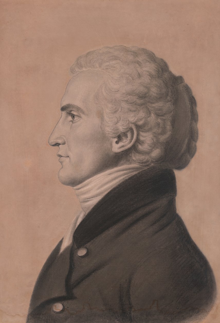 Le capitaine Meriwether Lewis - Charles Balthazar Julien Févret de Saint-Mémin