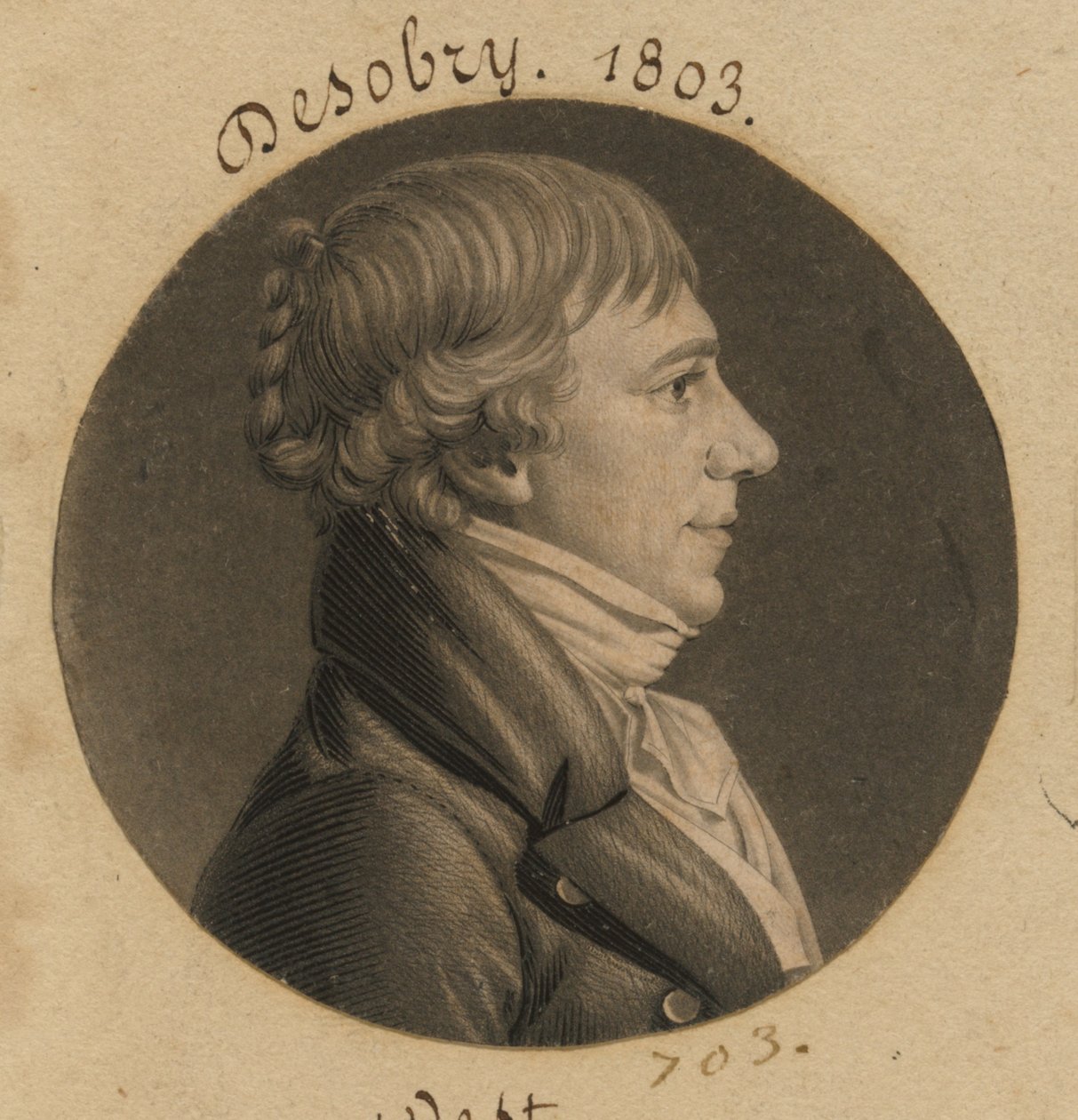 Desobry - Charles Balthazar Julien Févret de Saint-Mémin