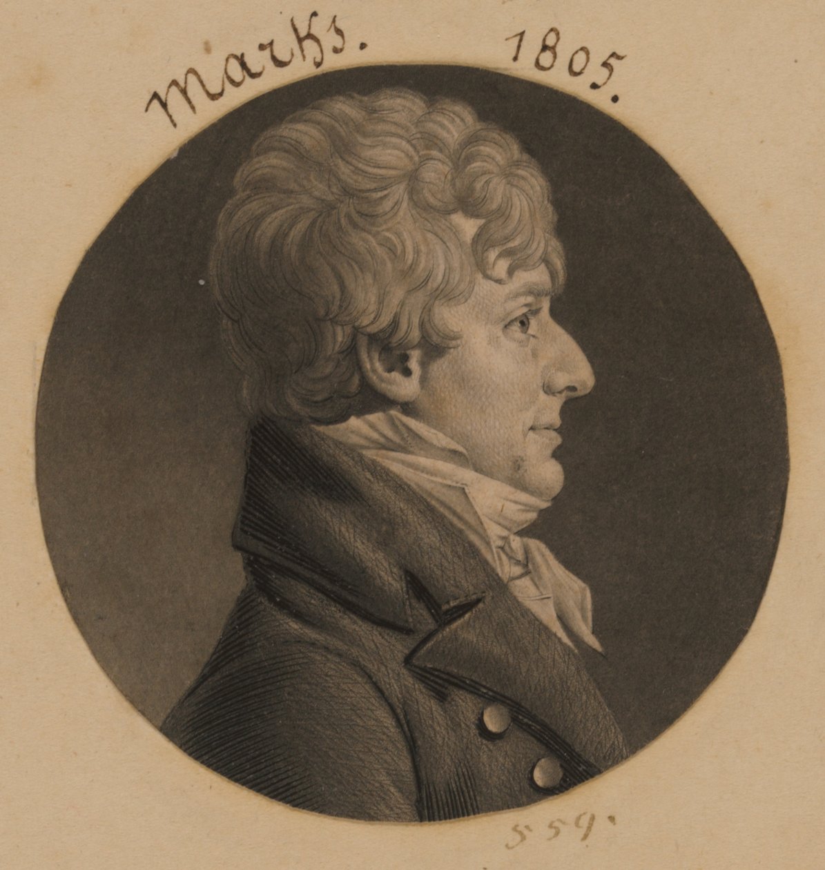 Hyman Marks - Charles Balthazar Julien Févret de Saint-Mémin