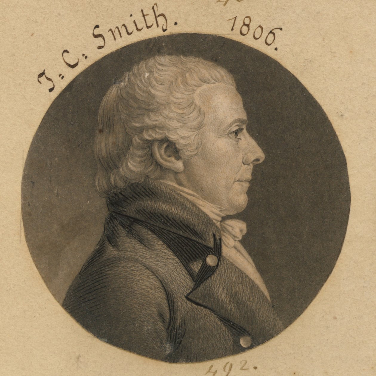 John Cotton Smith - Charles Balthazar Julien Févret de Saint-Mémin