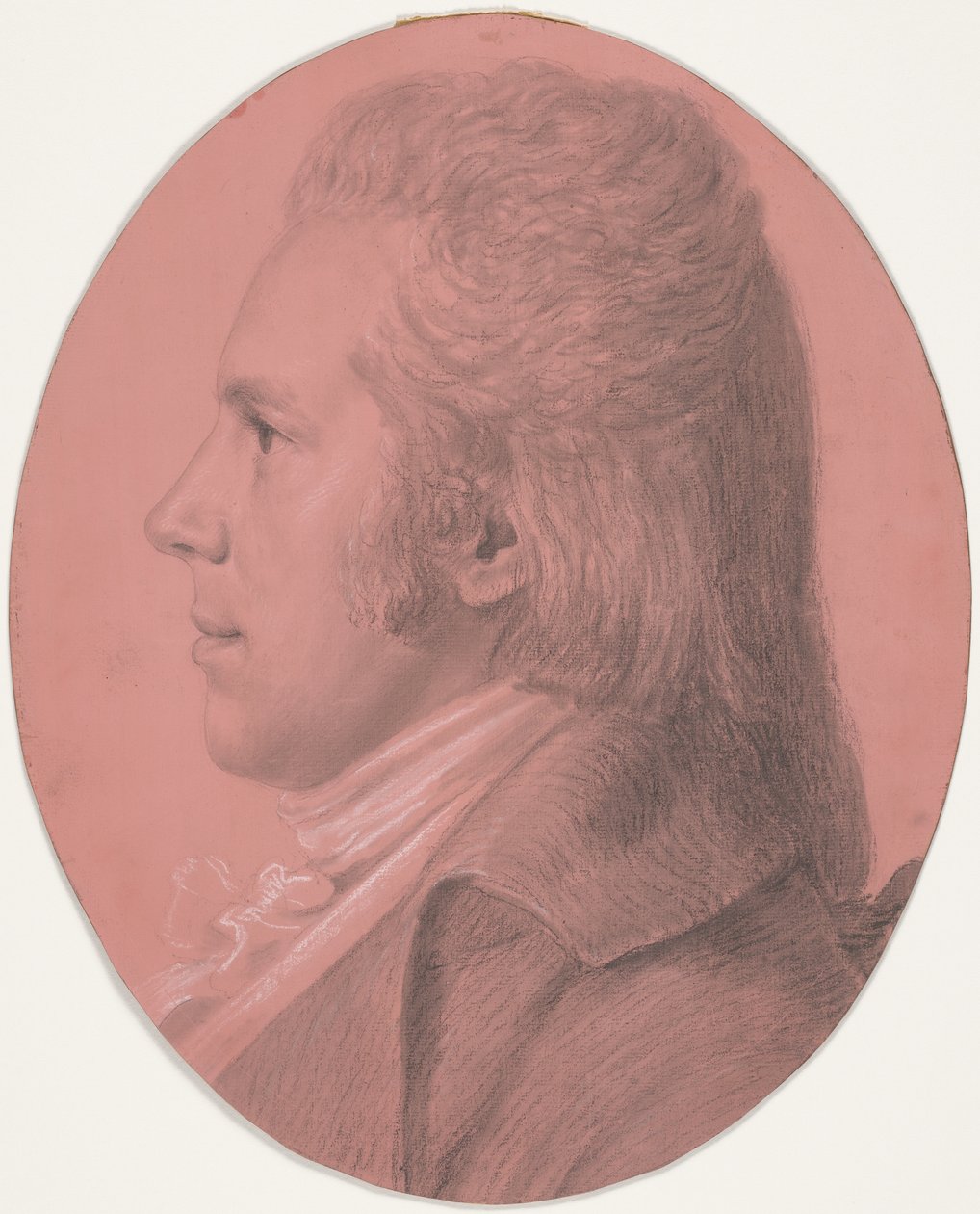 Portrait de Georges Arnold Fitzwilliam - Charles Balthazar Julien Févret de Saint-Mémin