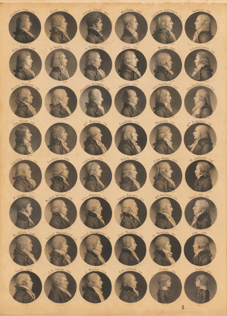 Saint-Mémin Folio 3 - Charles Balthazar Julien Févret de Saint-Mémin