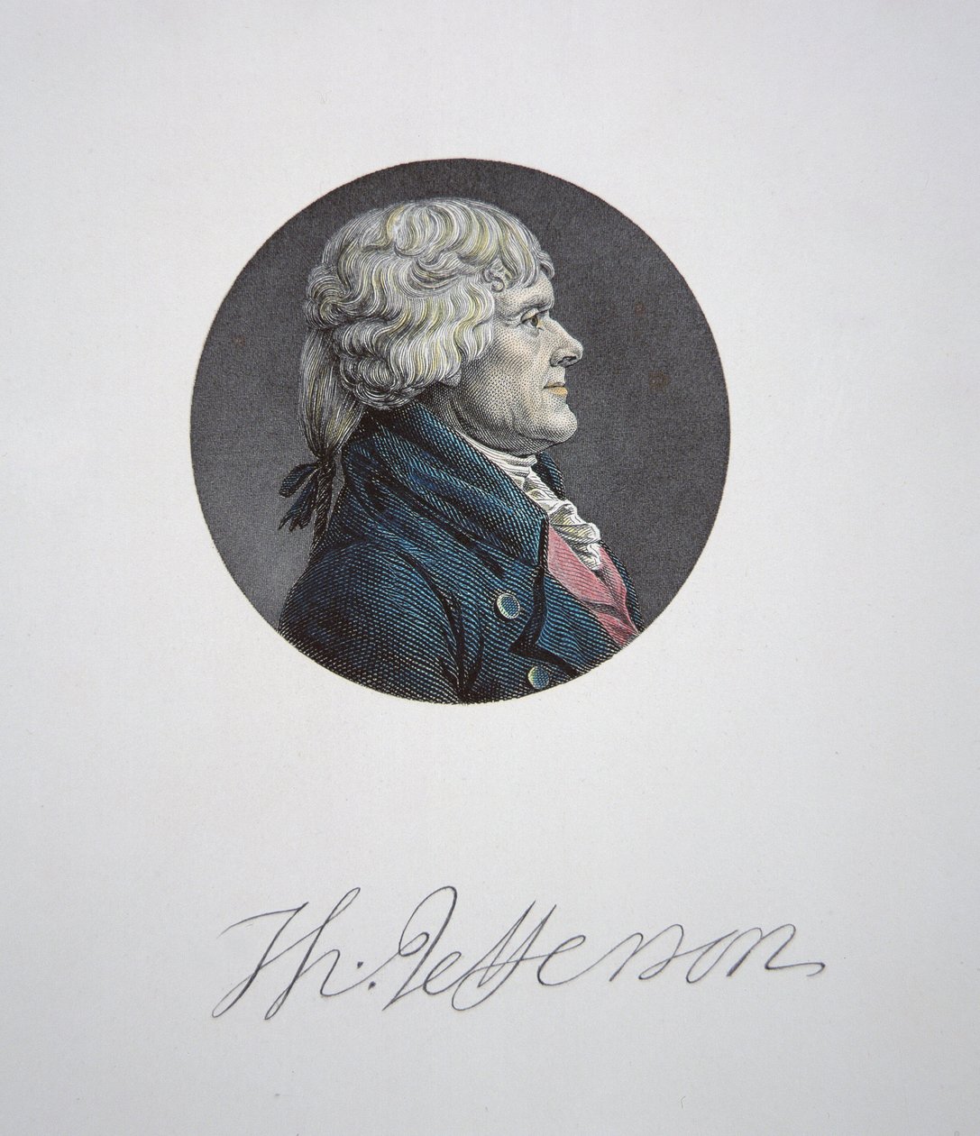 Thomas Jefferson (1743-1826) - Charles Balthazar Julien Févret de Saint Mémin