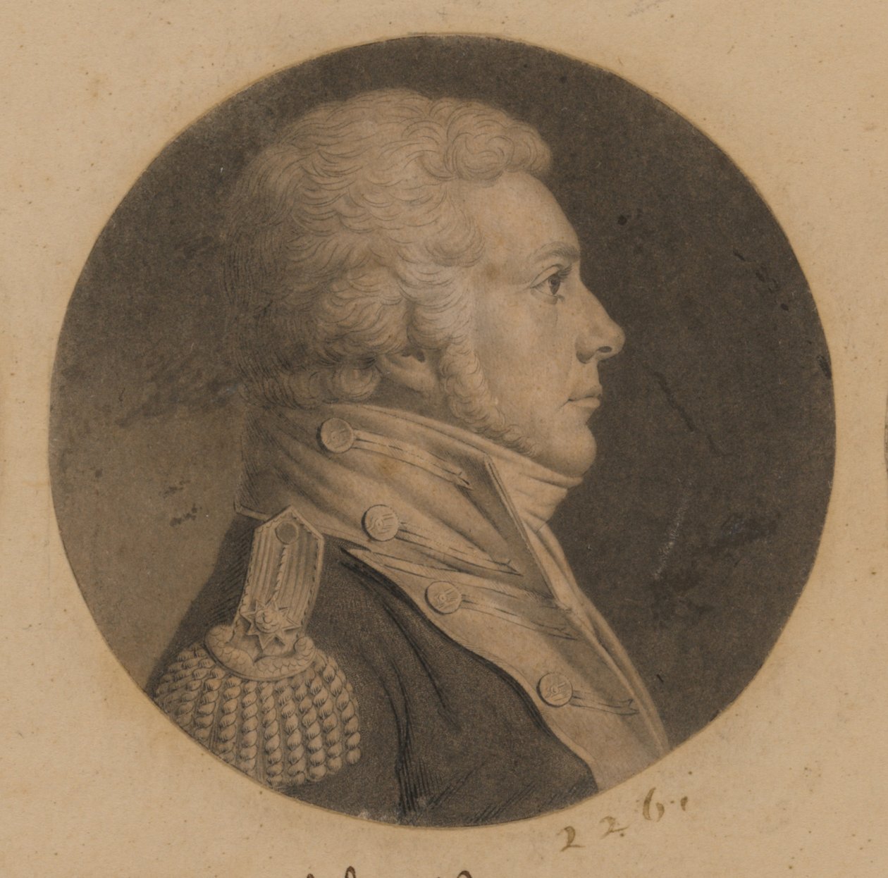 Homme non identifié - Charles Balthazar Julien Févret de Saint-Mémin