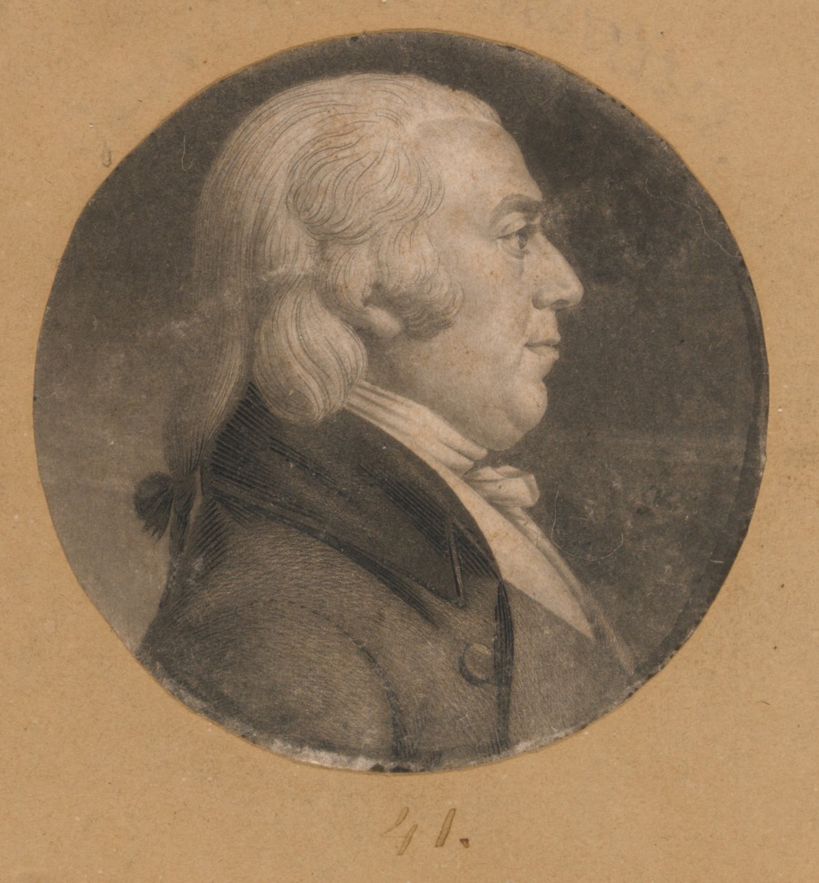 Unbekannter Mann - Charles Balthazar Julien Févret de Saint-Mémin