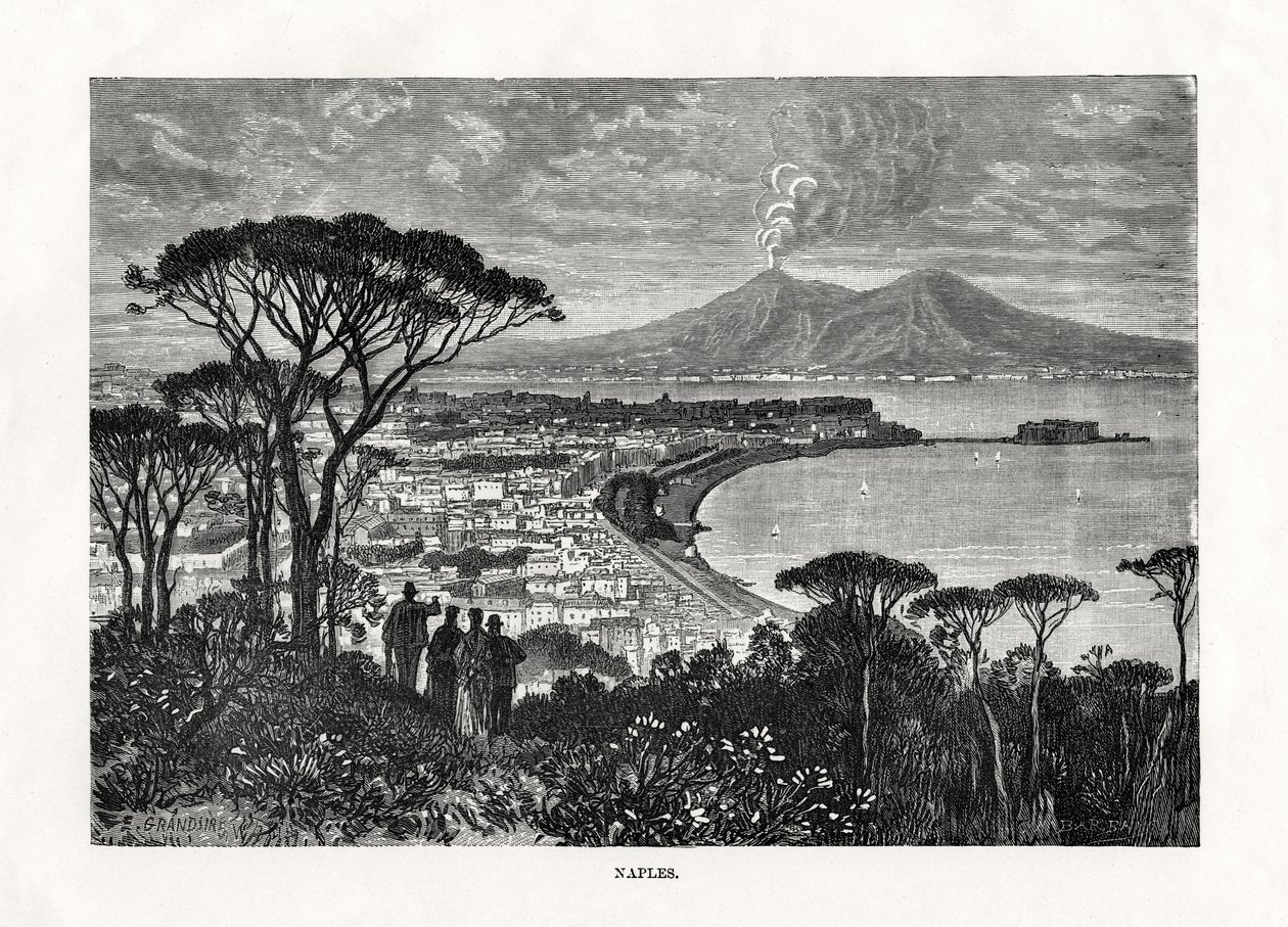 Naples, Italie - Charles Barbant