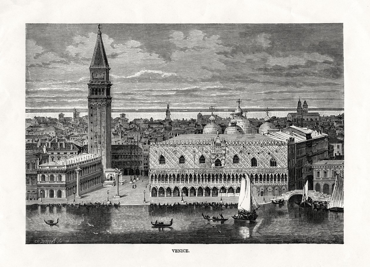 Venise, Italie, 1879 - Charles Barbant