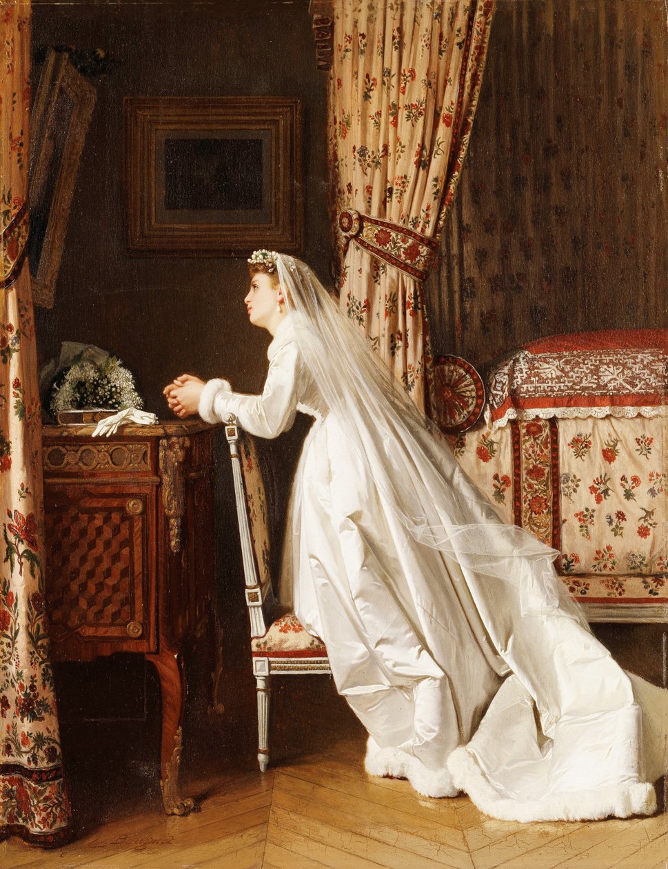 La mariée - Charles Baugniet