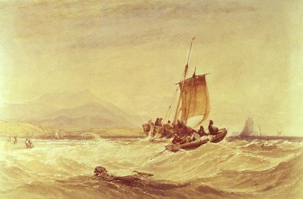 Baie de Donegal, vers 1841 - Charles Bentley