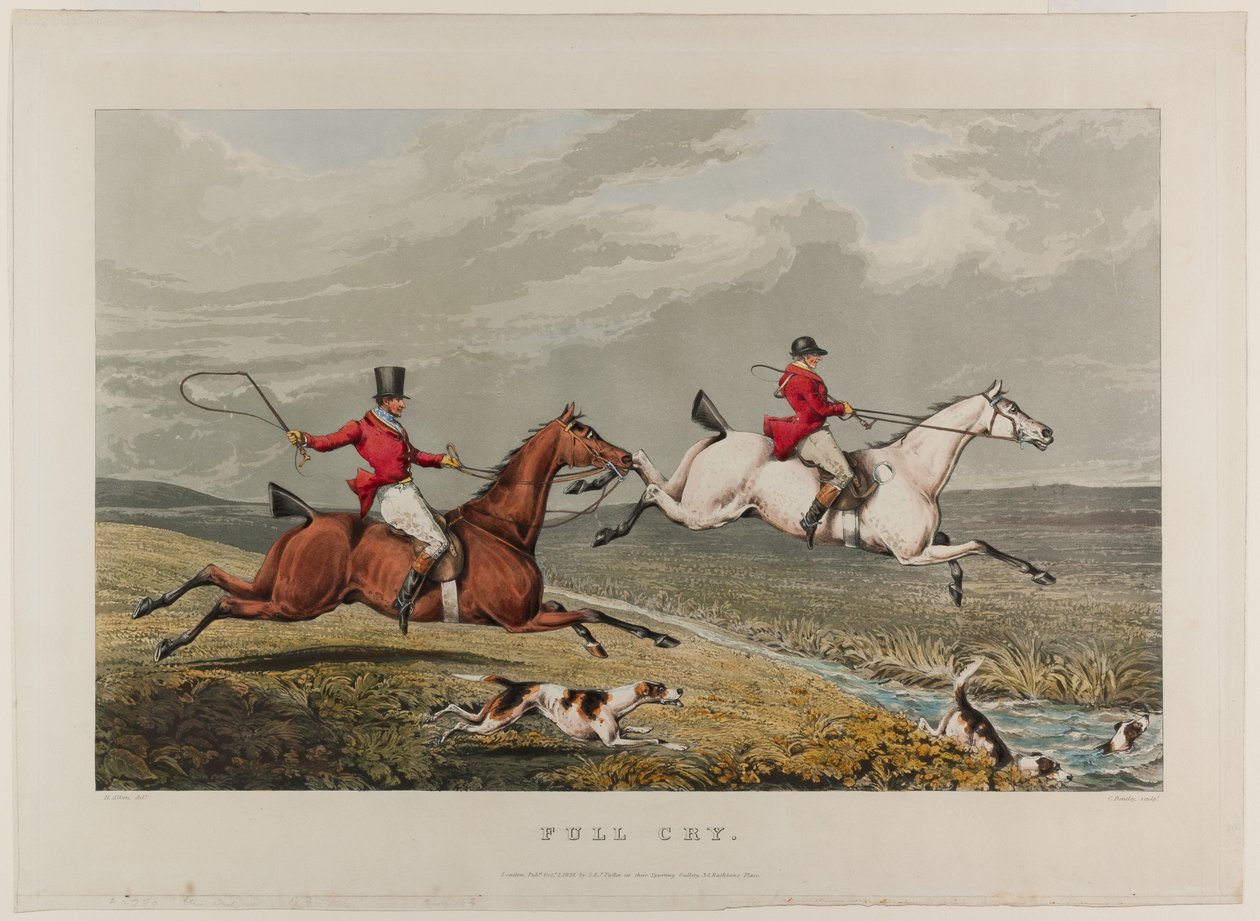 Pleine course, de la chasse au renard - Charles Bentley