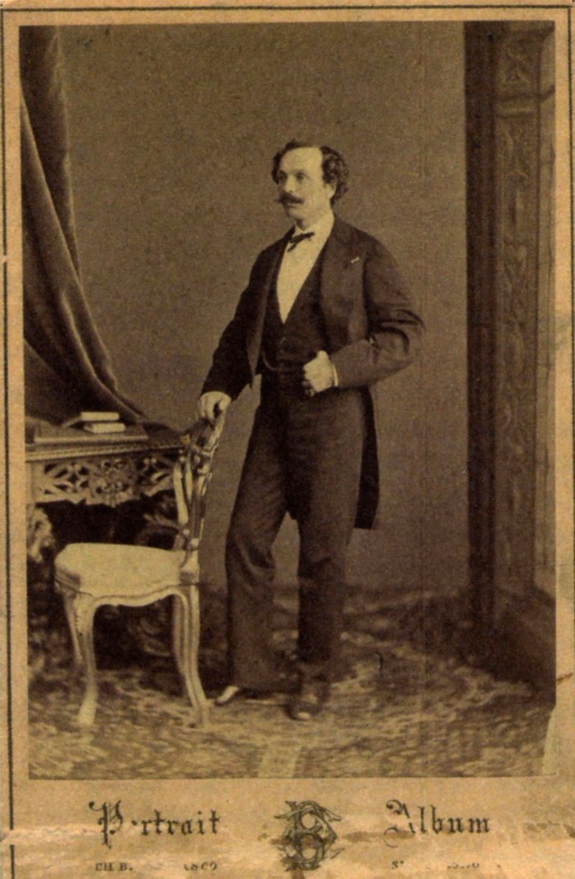 Marius Petipa, danseur et chorégraphe russe, vers 1855 - Charles Bergamasco