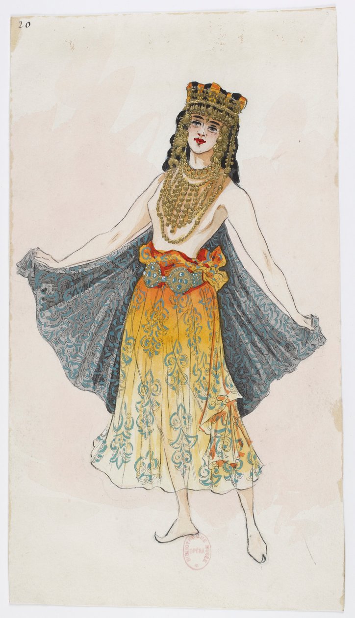 Holmès - La montagne noire - costume designs by Charles Bianchini - 20. (Costume) - Charles Bianchini