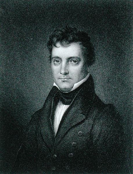 Josiah Stoddard Johnson (1784-1833) gravé par James Barton Longacre (1794-1869) - Charles Bird (after) King