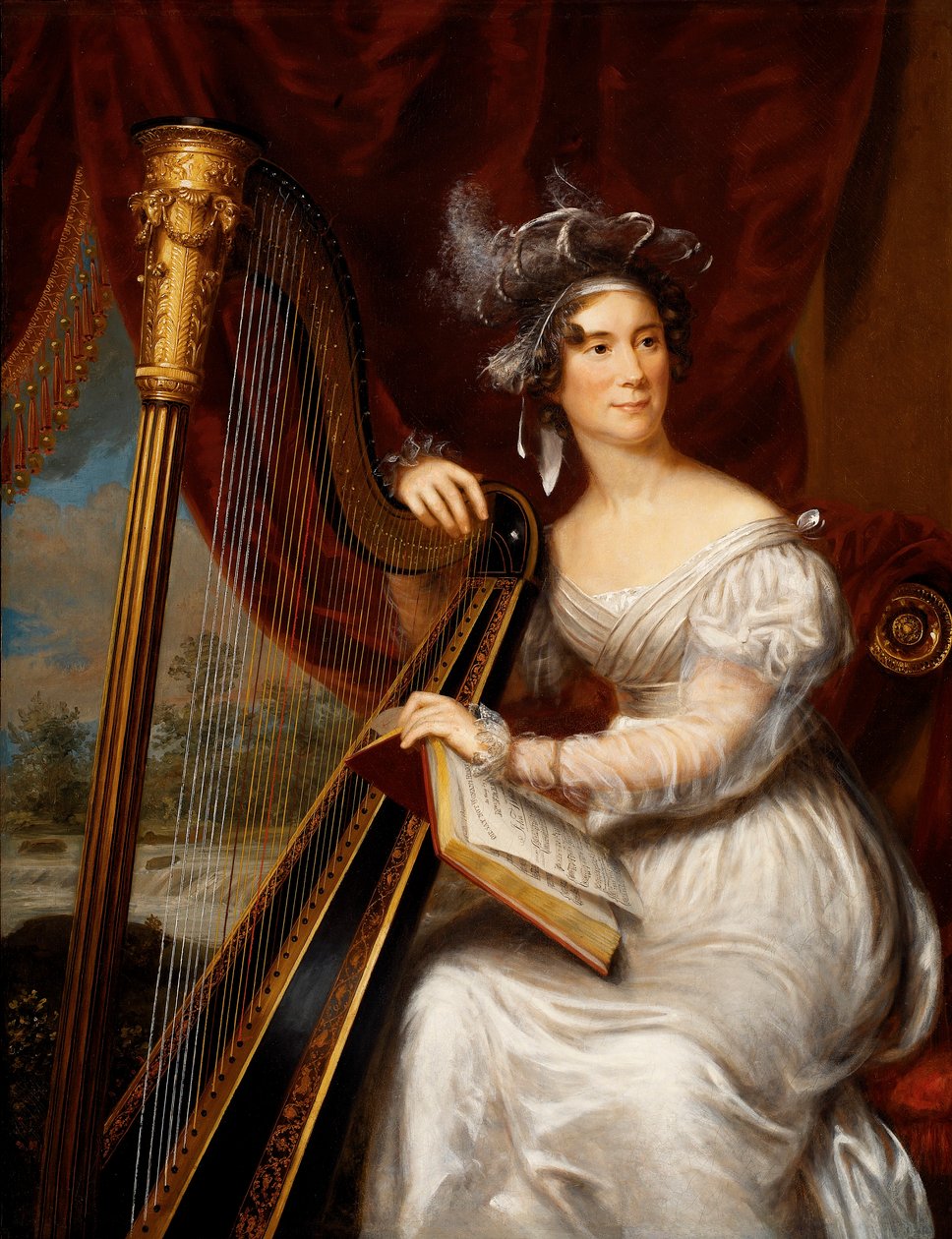 Portrait de Louisa Adams, épouse de John Quincy Adams - Charles Bird King