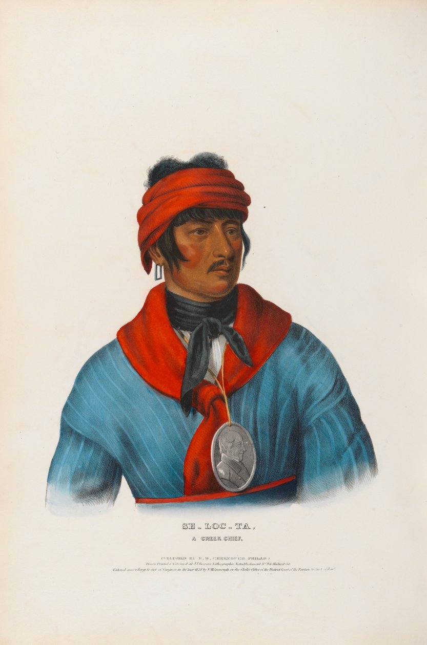 Se-loc-ta - un chef creek - Charles Bird King