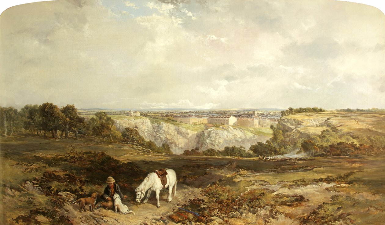 Clifton en 1848 - Charles Branwhite