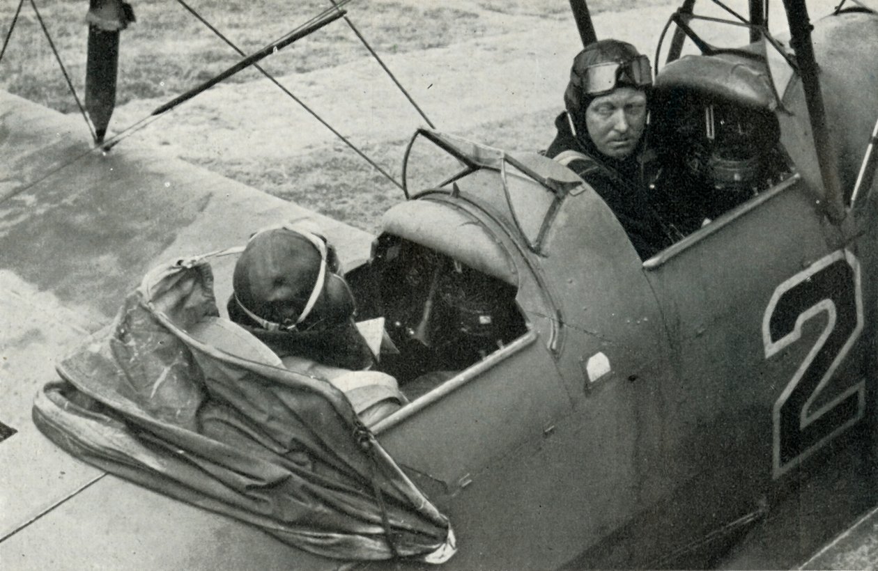 Pilote de la RAF apprenant à voler pendant la Seconde Guerre mondiale, 1941 - Charles Brown