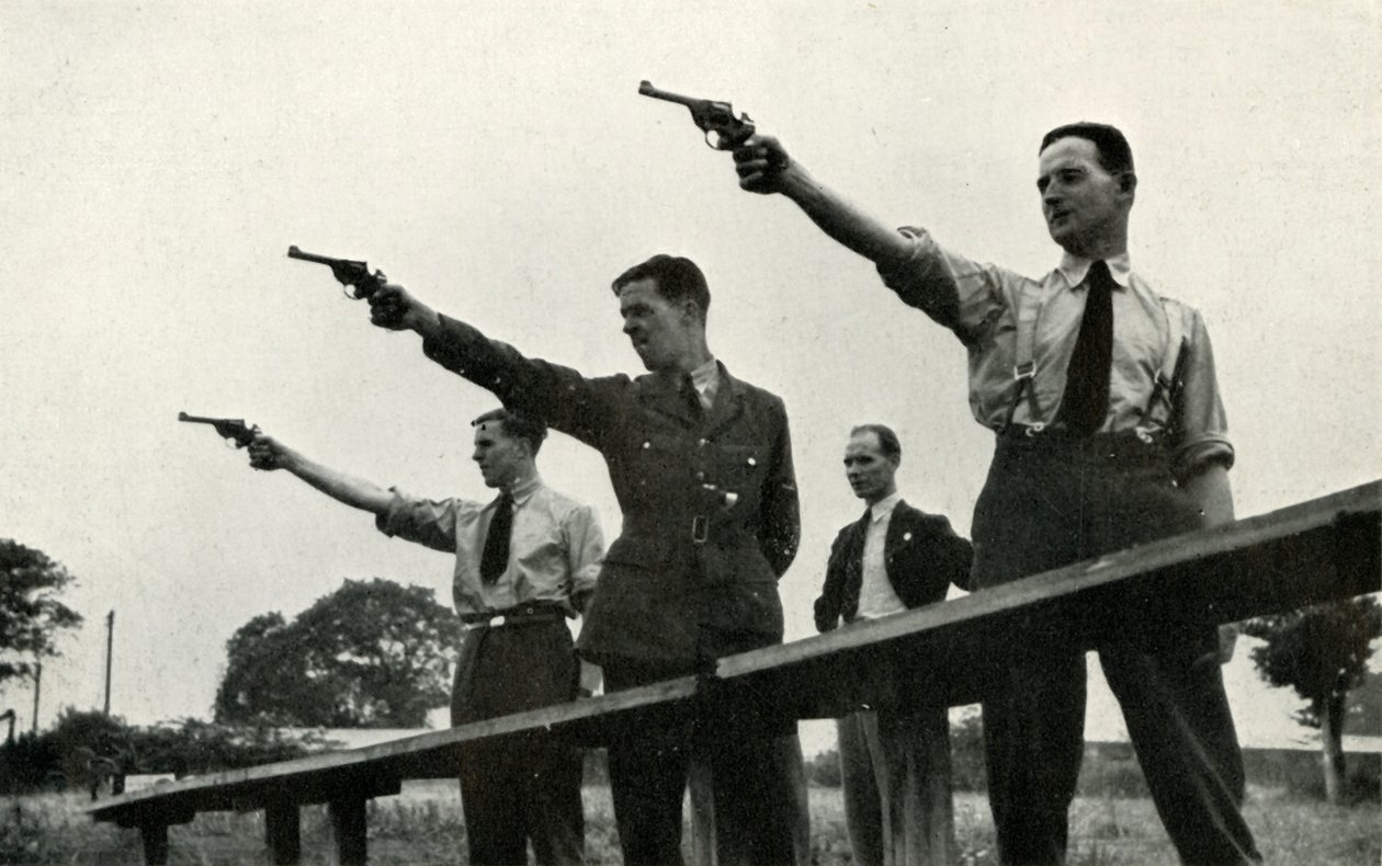 Exercice de revolver à l
