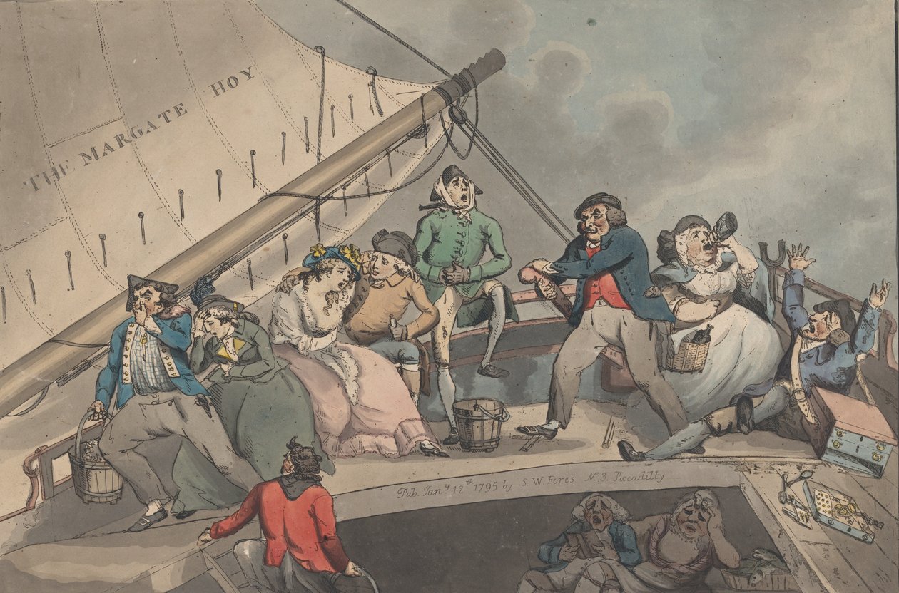 Le Margate Hoy, 12 janvier 1795 - Charles Catton the Younger
