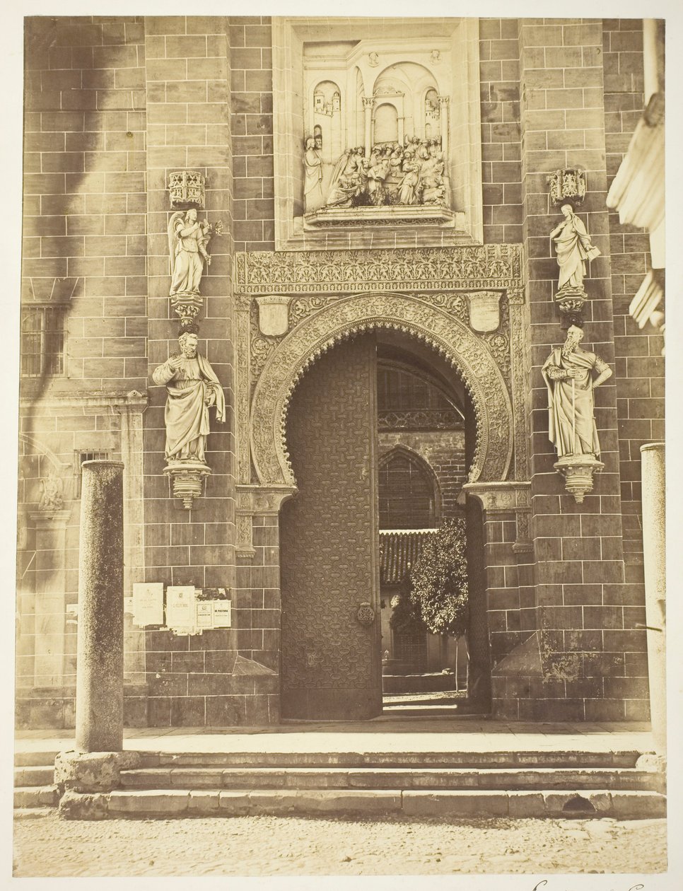 Puerta del Perdon, cathédrale de Séville - Charles Clifford