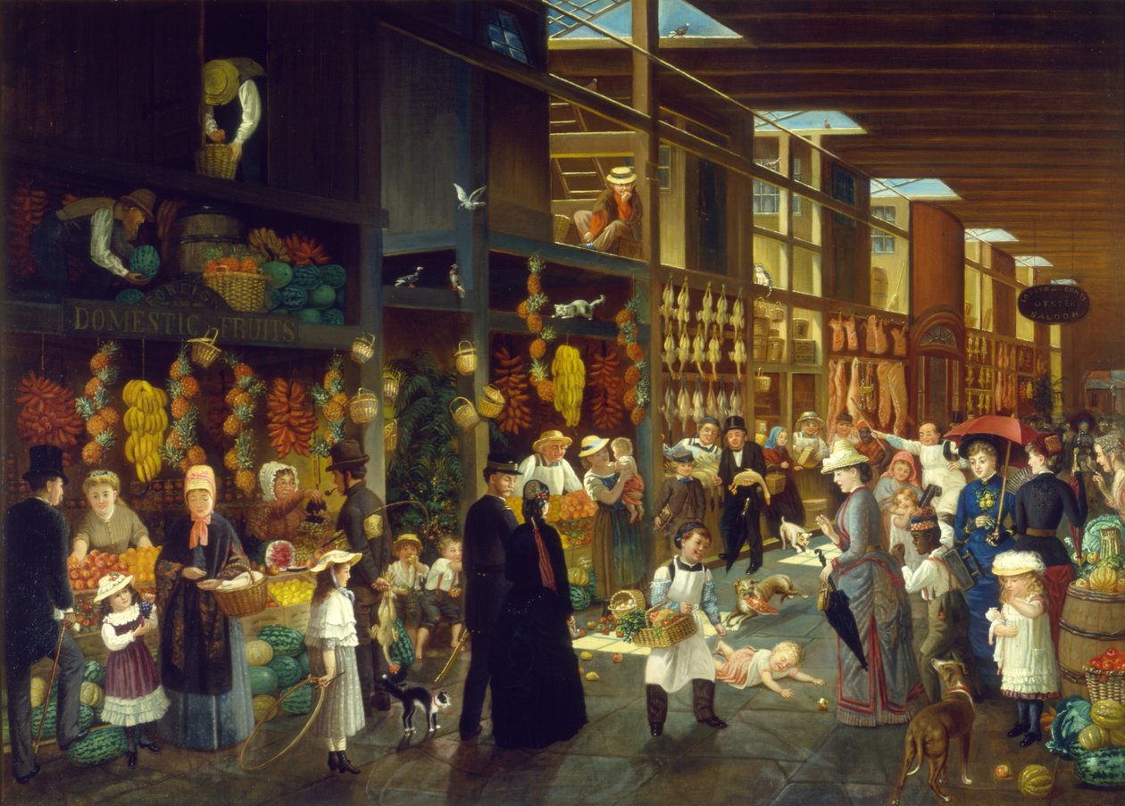 Law Sakes Alive! Que fais-tu, bébé, c.1872 - Charles Cole Markham