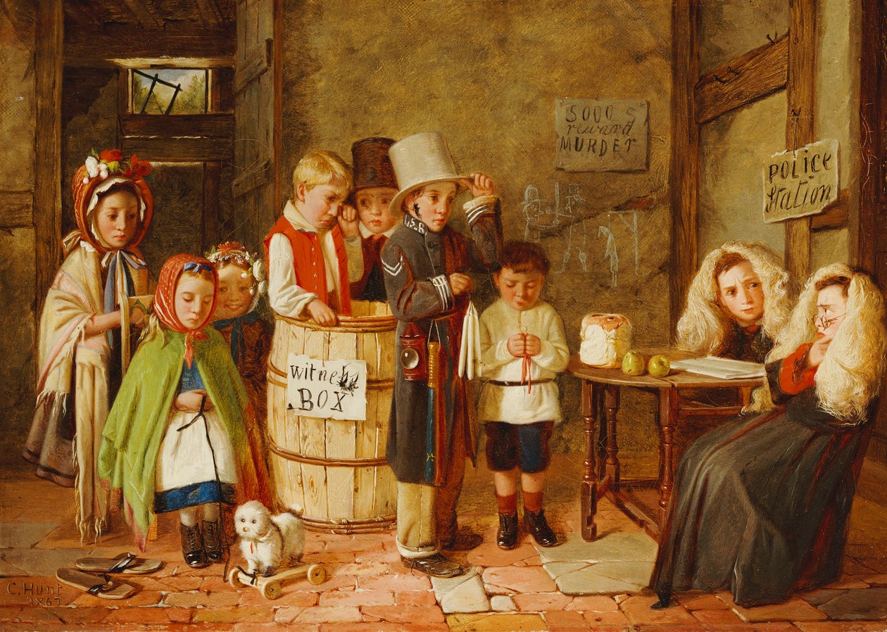 Le tribunal de police, 1867 - Charles Cooper Henderson