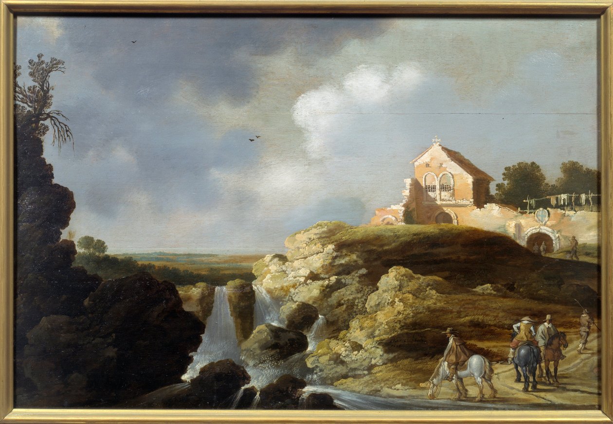 Paysage italien - Charles Cornelisz de Hooch