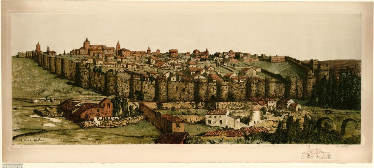 Avila (épreuve b) - Charles Cottet
