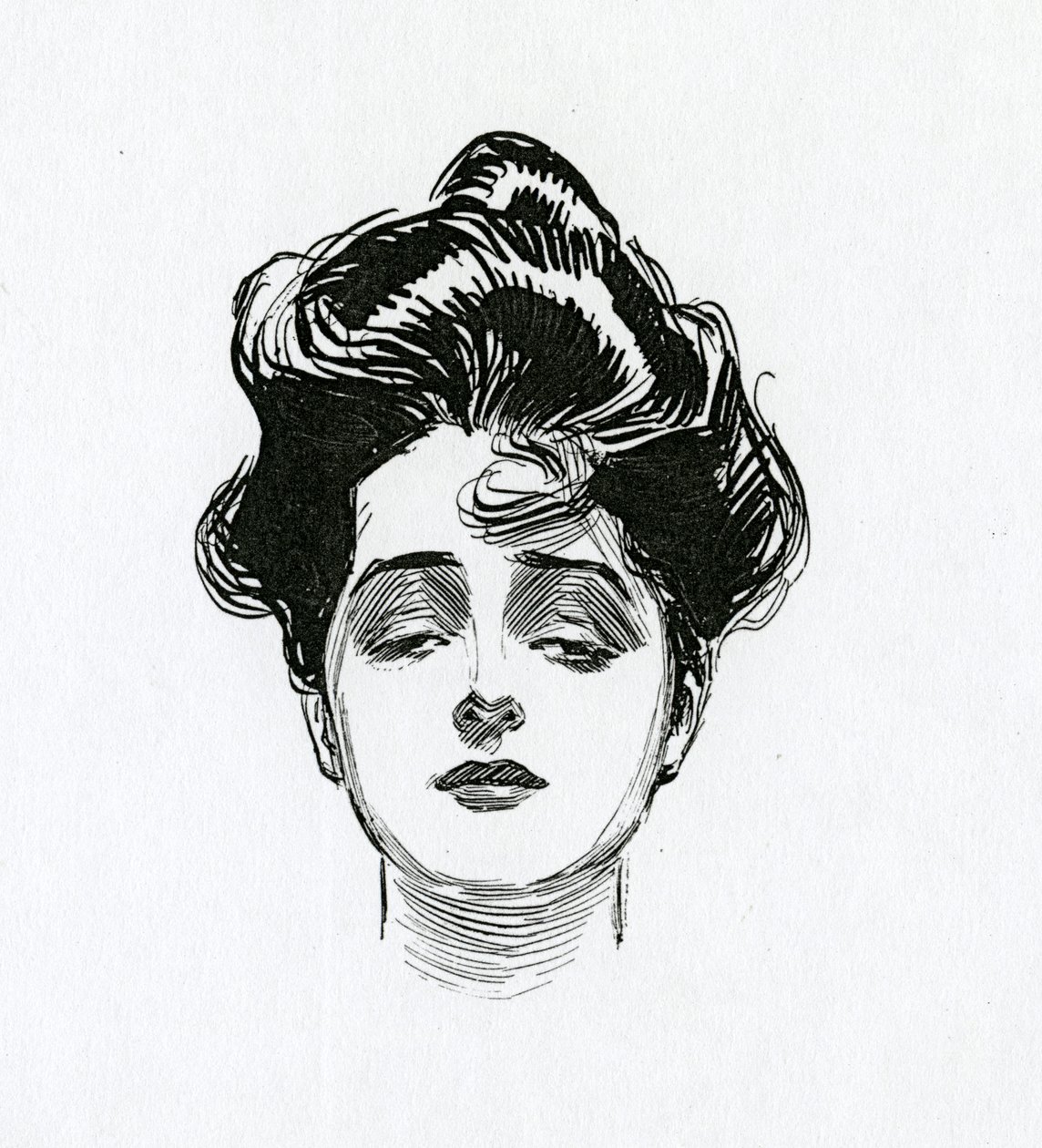 Une fille Gibson, c.1902 - Charles Dana Gibson