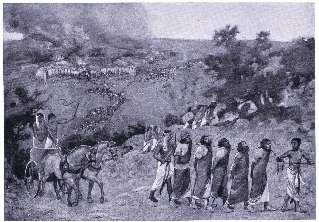 Camp égyptien sur le Mont des Oliviers, vers 1920 - Charles Daniel Ward
