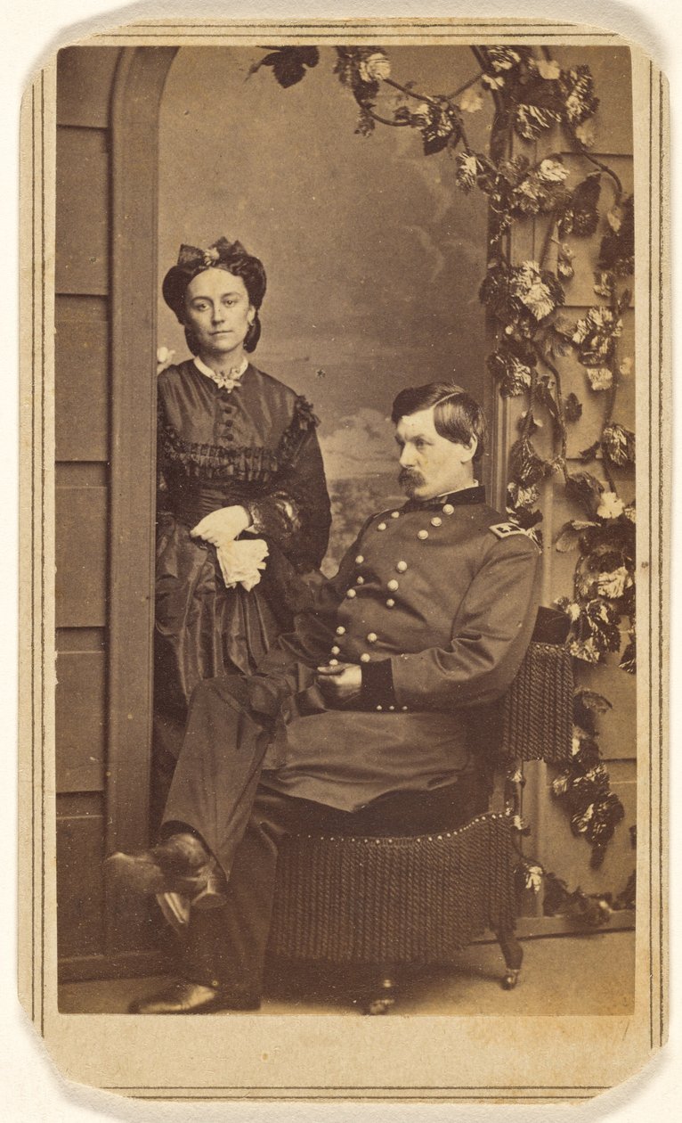 [Général George Brinton McClellan et son épouse] - Charles DeForest Fredricks