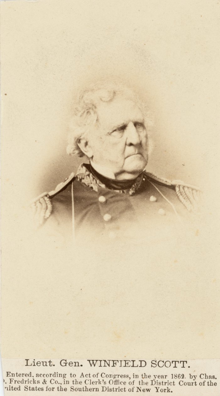 Général Winfield Scott - Charles DeForest Fredricks