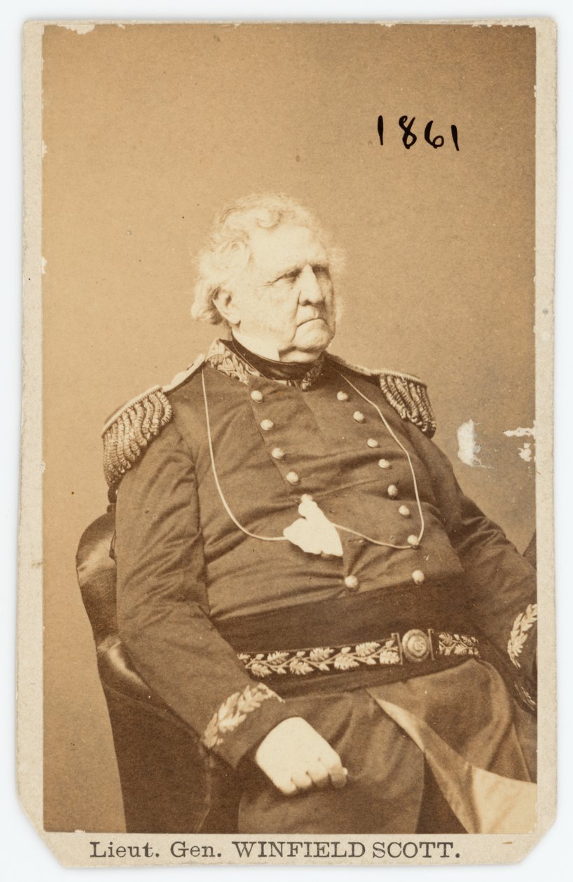 Le général Winfield Scott - Charles DeForest Fredricks