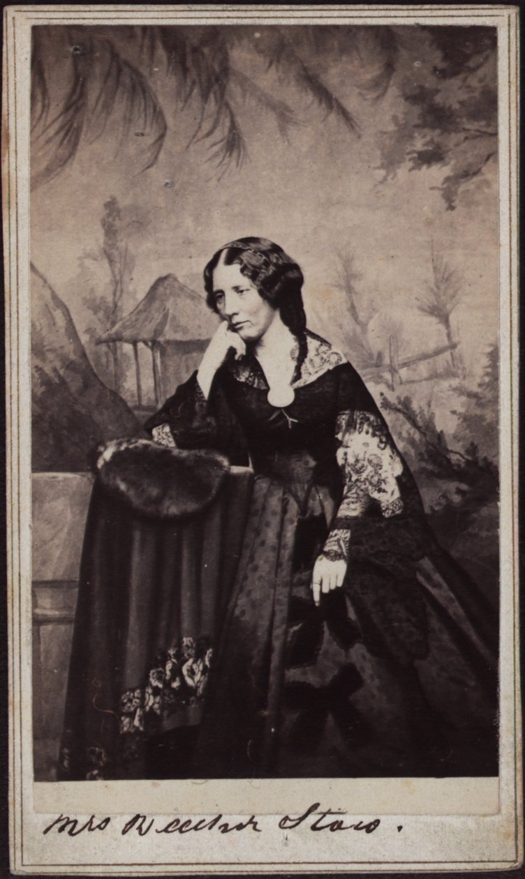 Portrait de Harriet Beecher Stowe 1811-1896, vers 1860 - Charles DeForest Fredricks