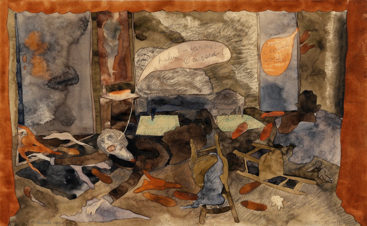 La mort de la comtesse Geschwitz - Charles Demuth