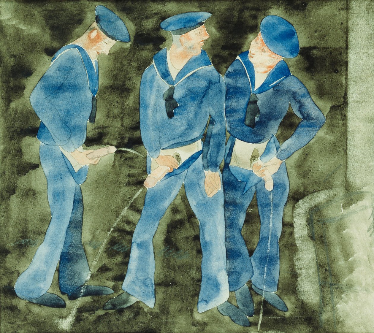 Trois marins - Charles Demuth